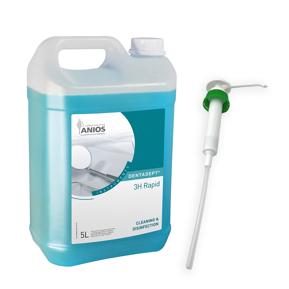 Dentasept 3H rapide bidon 5L + pompe 